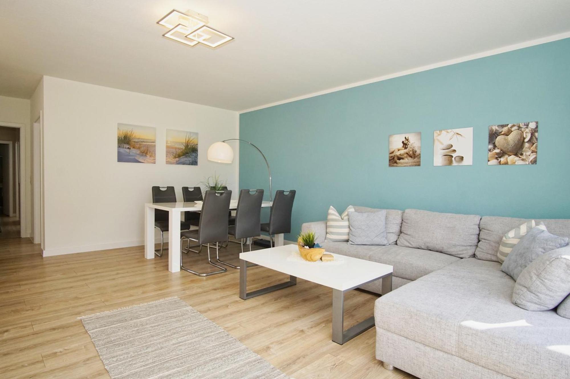 Haus Nordstrand: Ferienwohnung mit Terrasse und Erlebnisbad-Zugang Goehren  Exterior photo