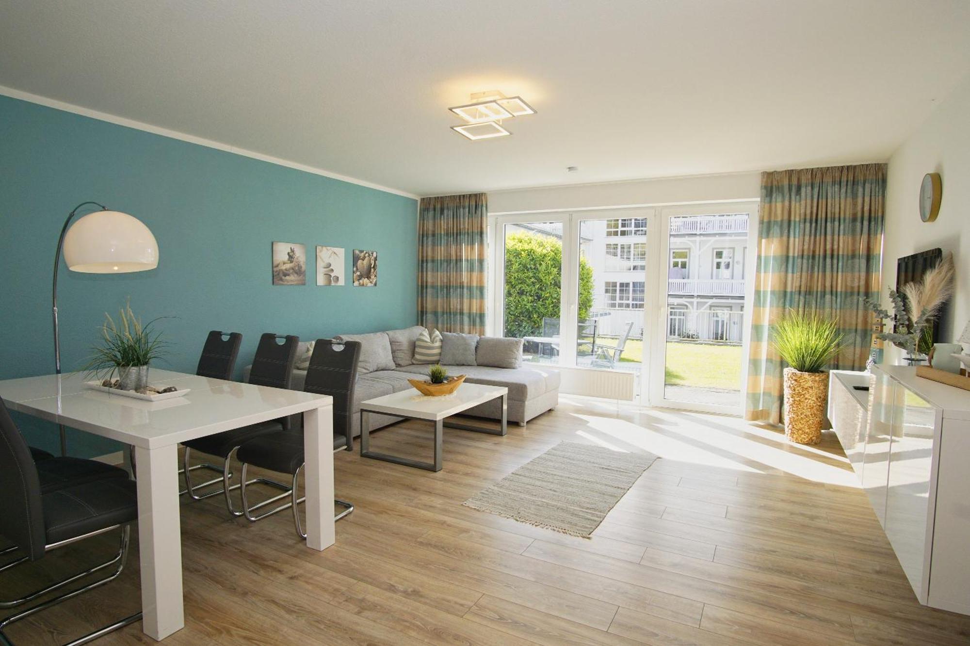 Haus Nordstrand: Ferienwohnung mit Terrasse und Erlebnisbad-Zugang Goehren  Exterior photo